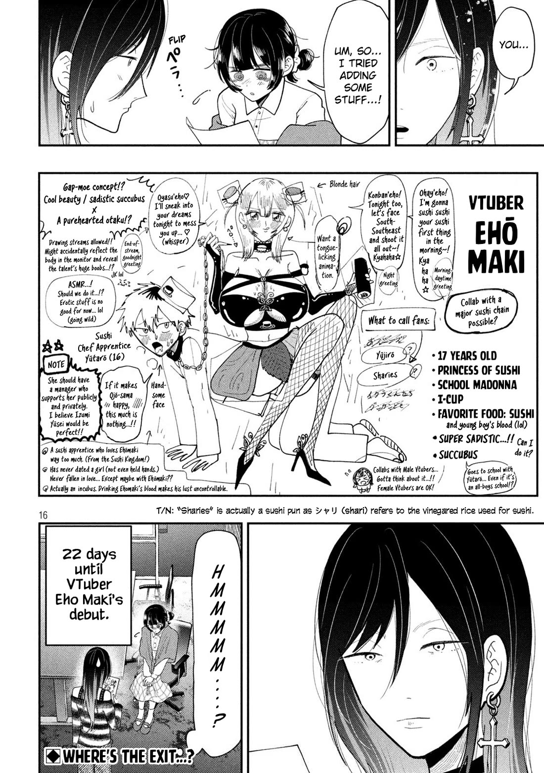 Heisei Remnant Soldier Sumire-chan Chapter 77 page 16 - Chapter 77: A Woman Who Realizes