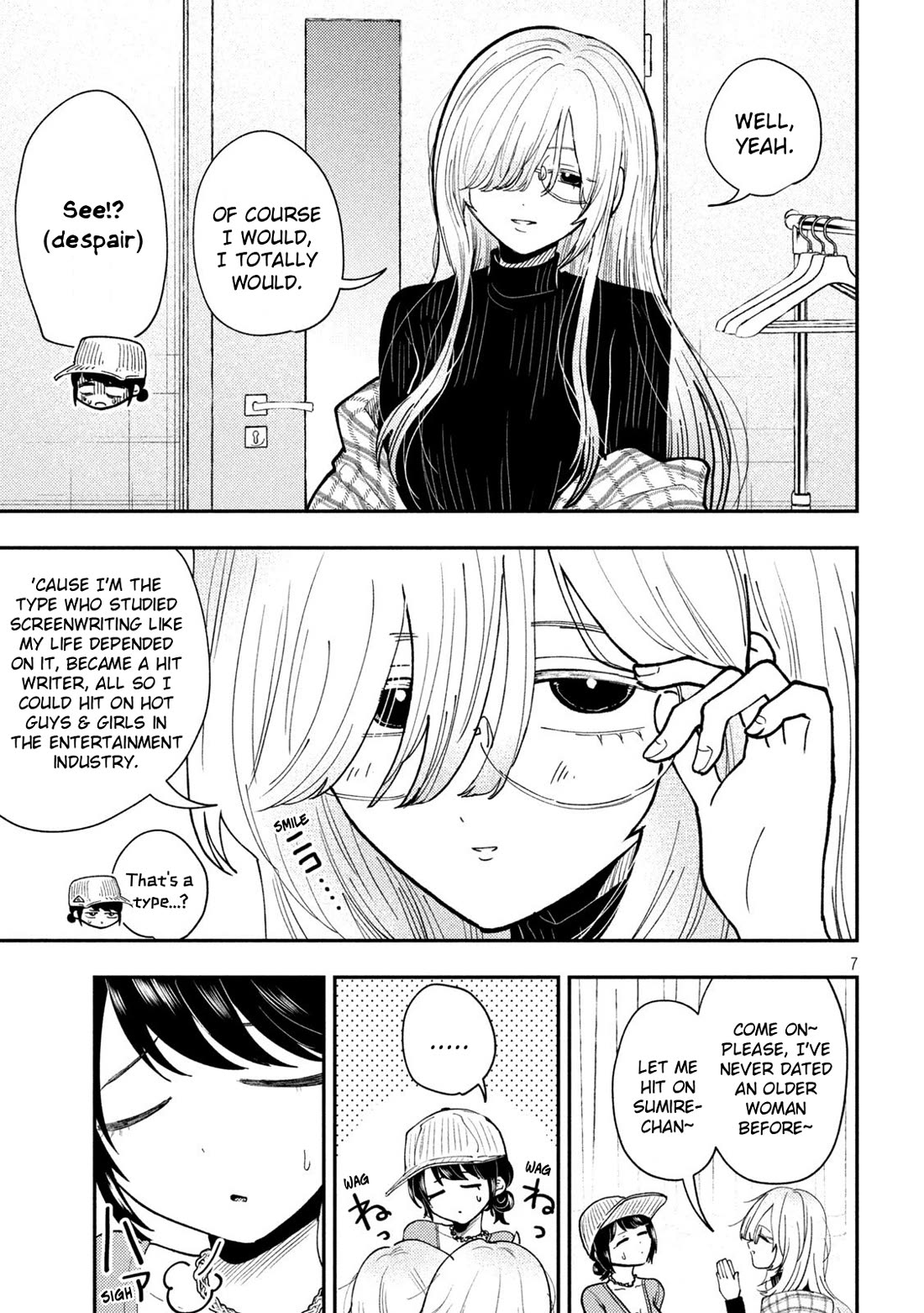 Heisei Remnant Soldier Sumire-chan Chapter 79 page 7 - Chapter 79: A Woman Who Falls in Love