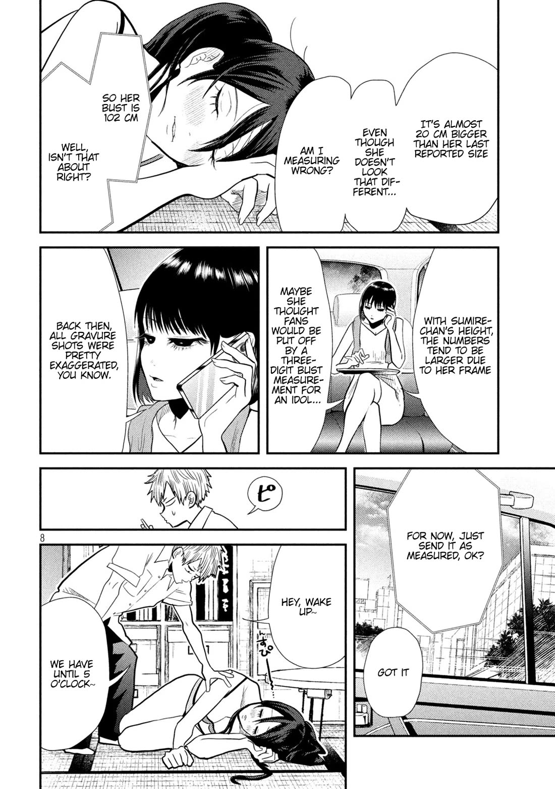 Heisei Remnant Soldier Sumire-chan Chapter 8 page 8 - Chapter 8: A Measured Woman