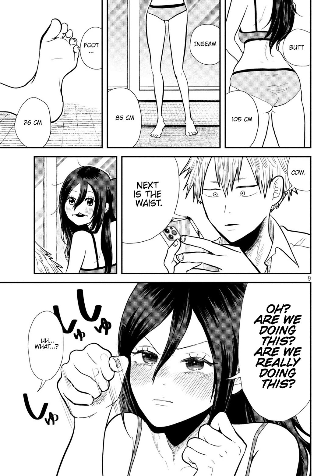 Heisei Remnant Soldier Sumire-chan Chapter 8 page 9 - Chapter 8: A Measured Woman