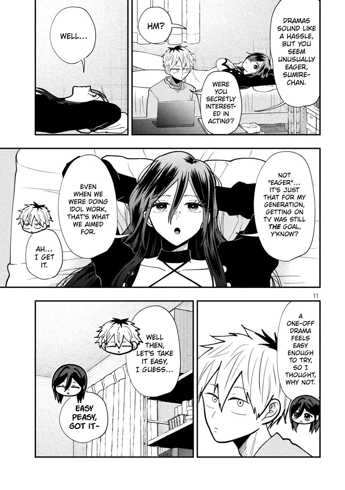 Heisei Remnant Soldier Sumire-chan Chapter 83 page 11 - Chapter 83: The Woman Being Led