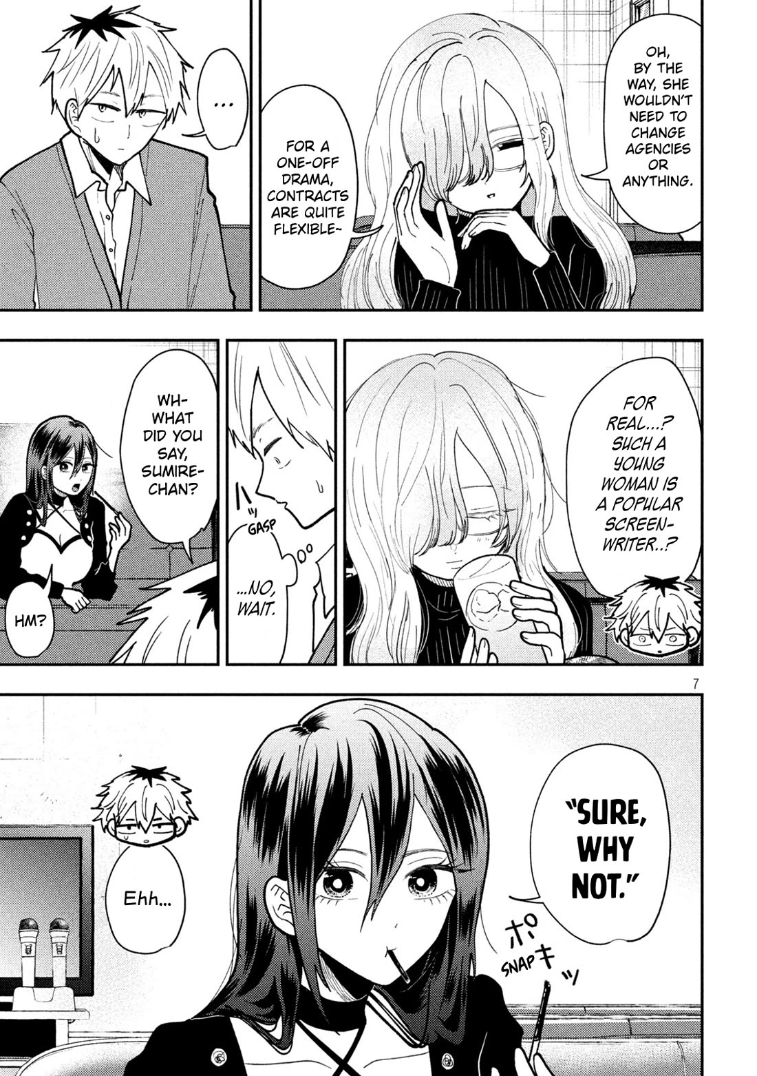 Heisei Remnant Soldier Sumire-chan Chapter 83 page 7 - Chapter 83: The Woman Being Led