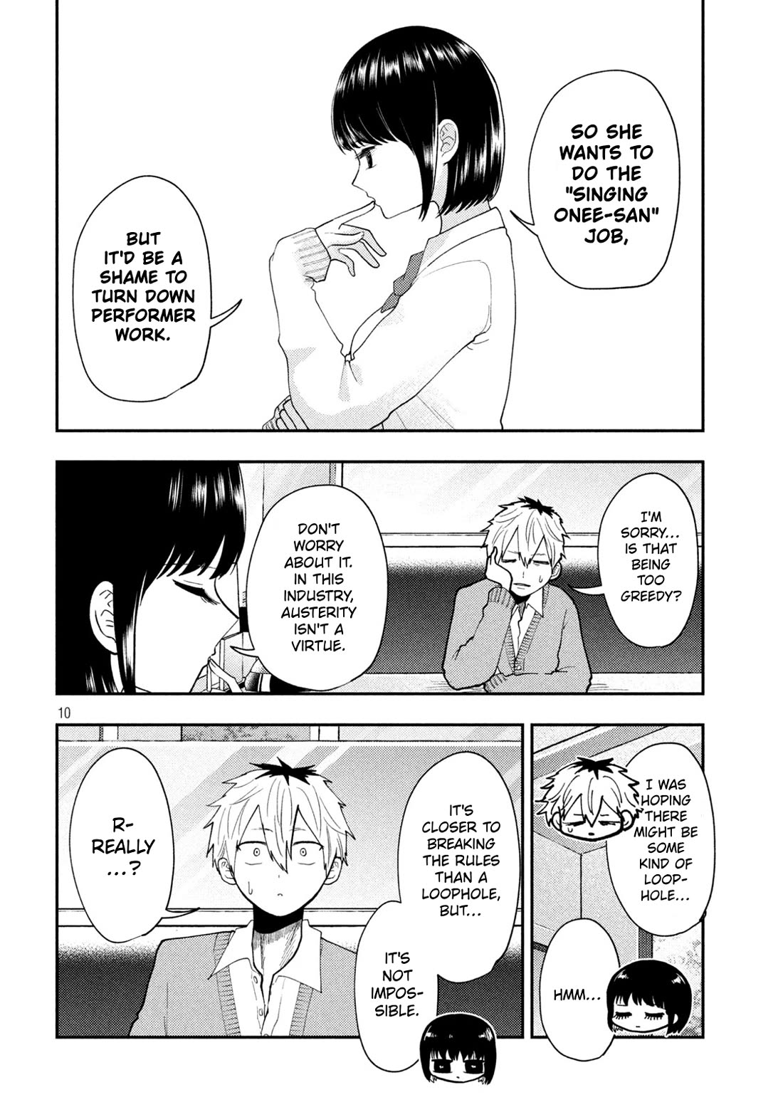 Heisei Remnant Soldier Sumire-chan Chapter 85 page 10 - Chapter 85: The Woman Who Is Challenged