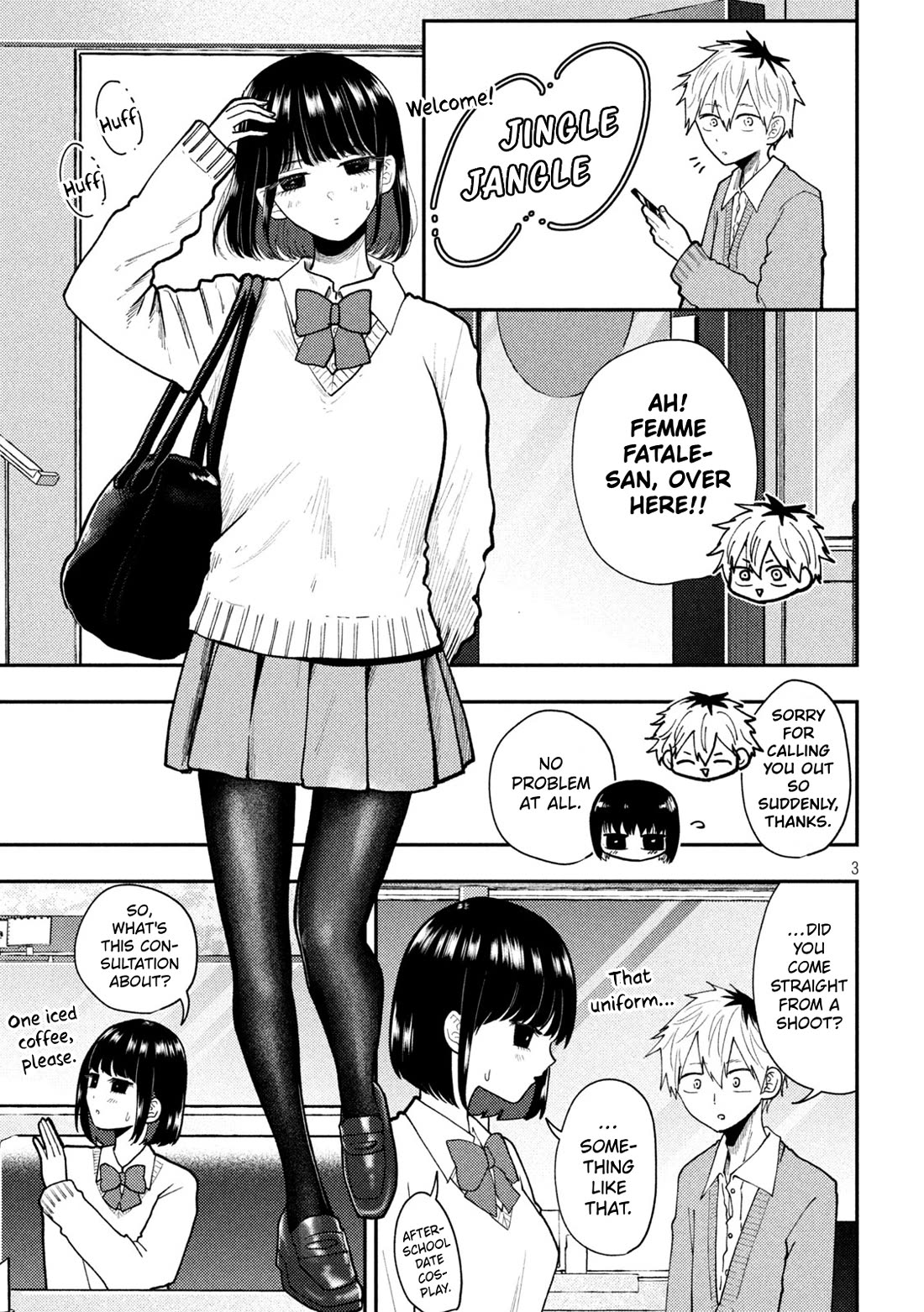 Heisei Remnant Soldier Sumire-chan Chapter 85 page 3 - Chapter 85: The Woman Who Is Challenged