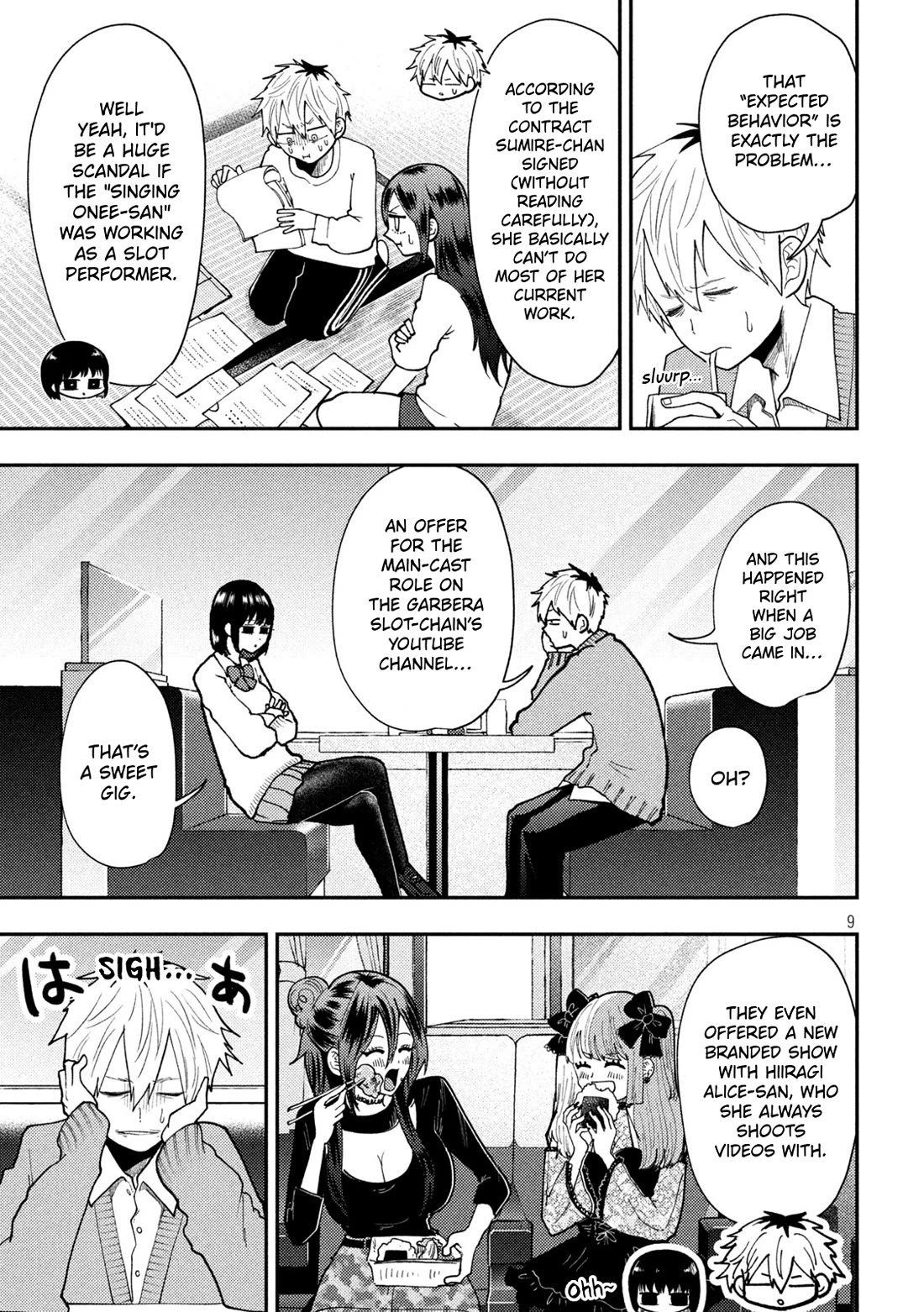 Heisei Remnant Soldier Sumire-chan Chapter 85 page 9 - Chapter 85: The Woman Who Is Challenged