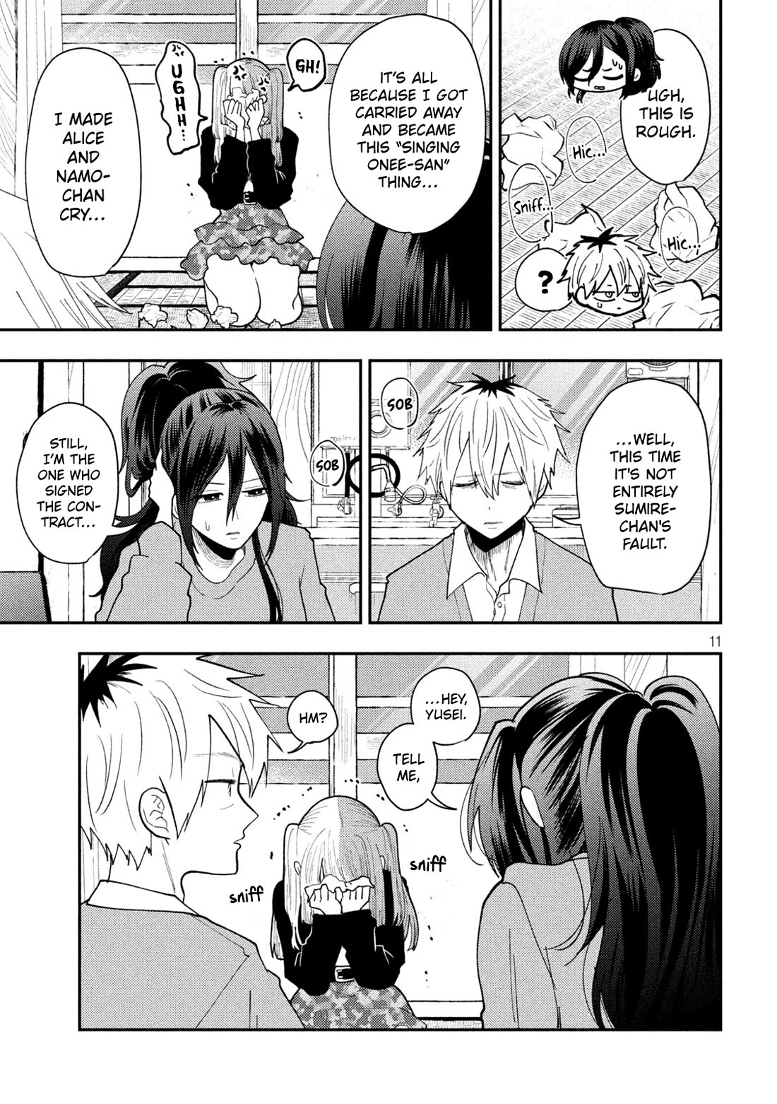 Heisei Remnant Soldier Sumire-chan Chapter 86 page 11 - Chapter 86: The Woman Who Finally Realized