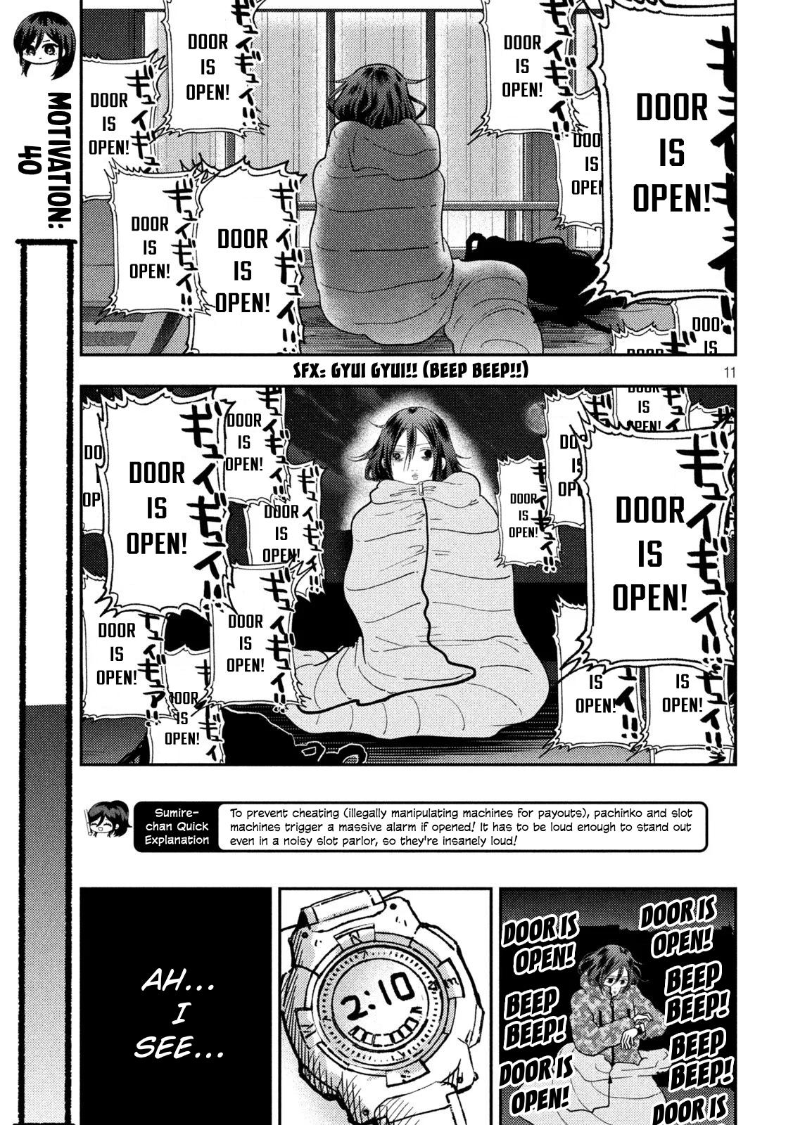 Heisei Remnant Soldier Sumire-chan Chapter 89 page 11 - Chapter 89: The Woman Who Opens Her Eyes