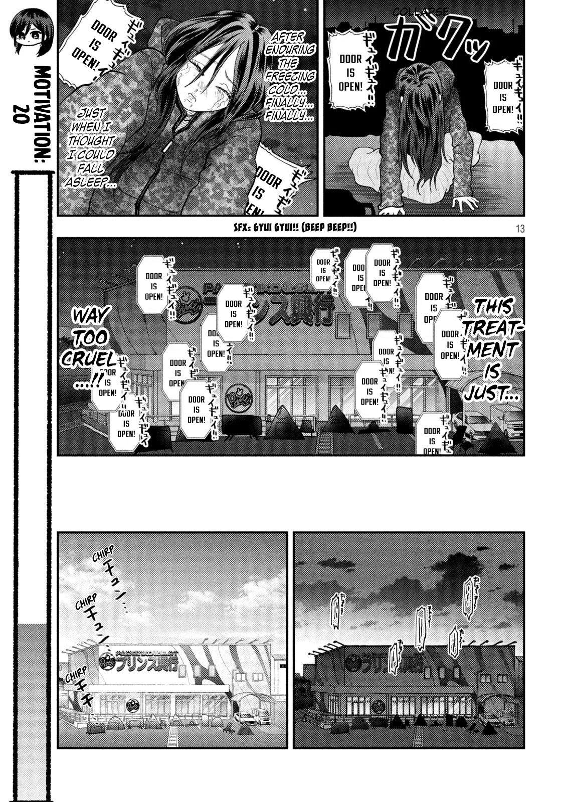 Heisei Remnant Soldier Sumire-chan Chapter 89 page 13 - Chapter 89: The Woman Who Opens Her Eyes