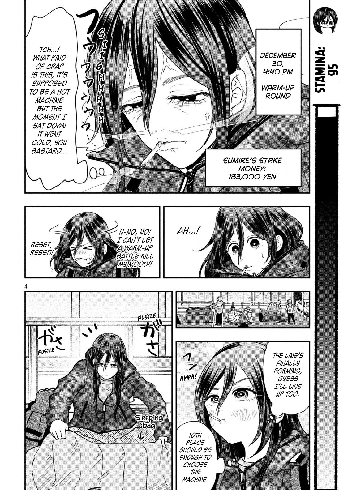 Heisei Remnant Soldier Sumire-chan Chapter 89 page 4 - Chapter 89: The Woman Who Opens Her Eyes