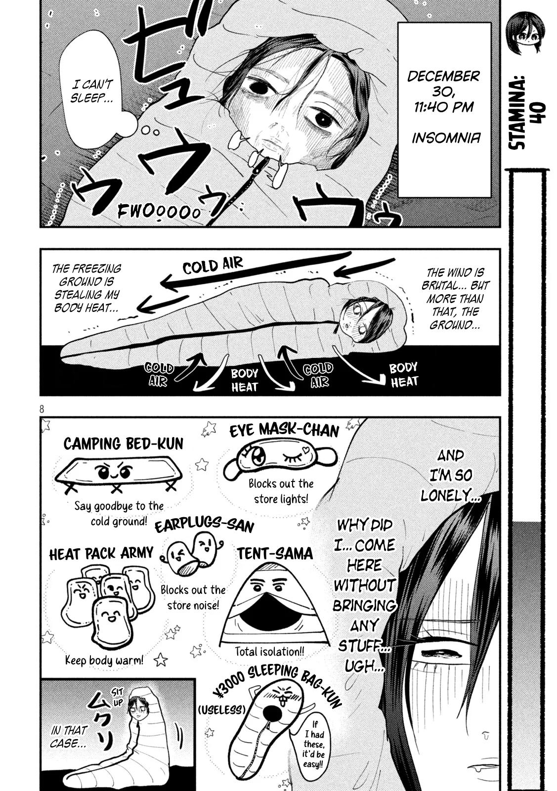 Heisei Remnant Soldier Sumire-chan Chapter 89 page 8 - Chapter 89: The Woman Who Opens Her Eyes