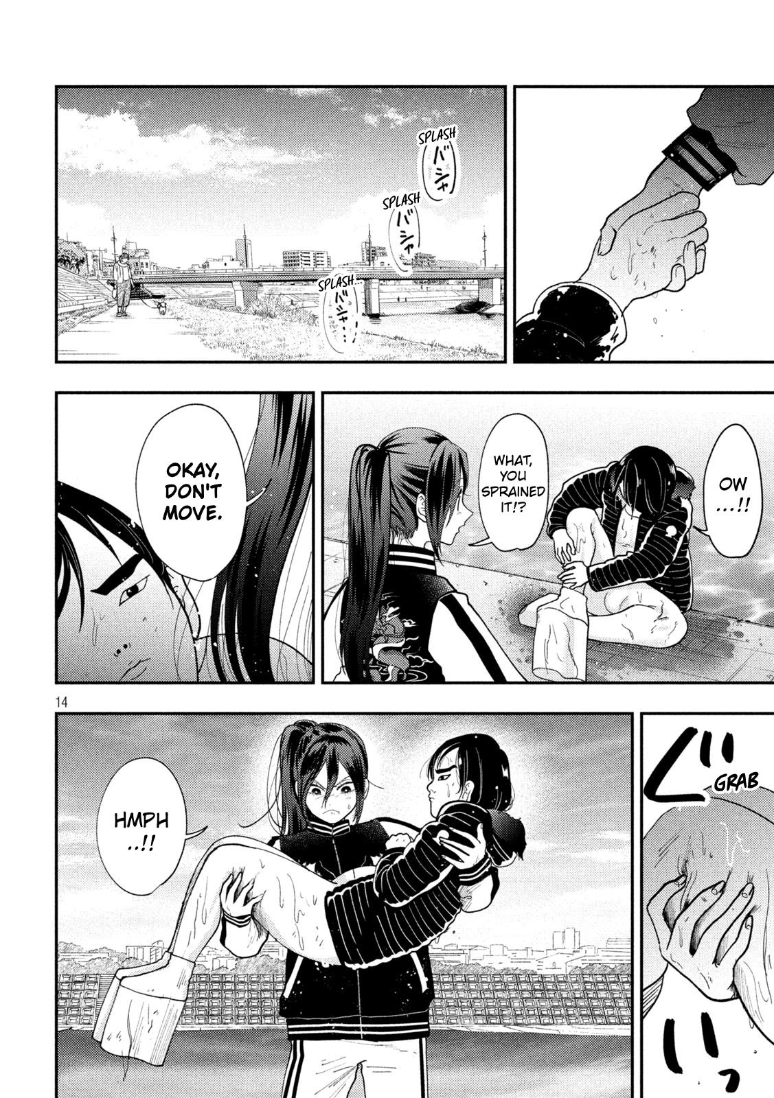 Heisei Remnant Soldier Sumire-chan Chapter 92 page 14 - Chapter 92: The Woman Who Shoulders The Burden
