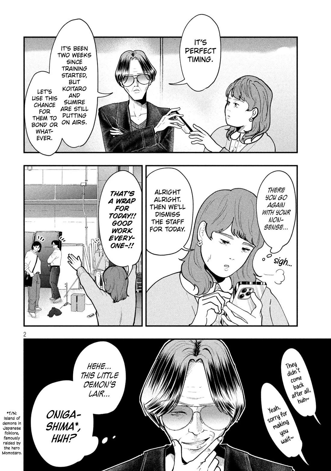 Heisei Remnant Soldier Sumire-chan Chapter 93 page 2 - Chapter 93: A Cornered Woman
