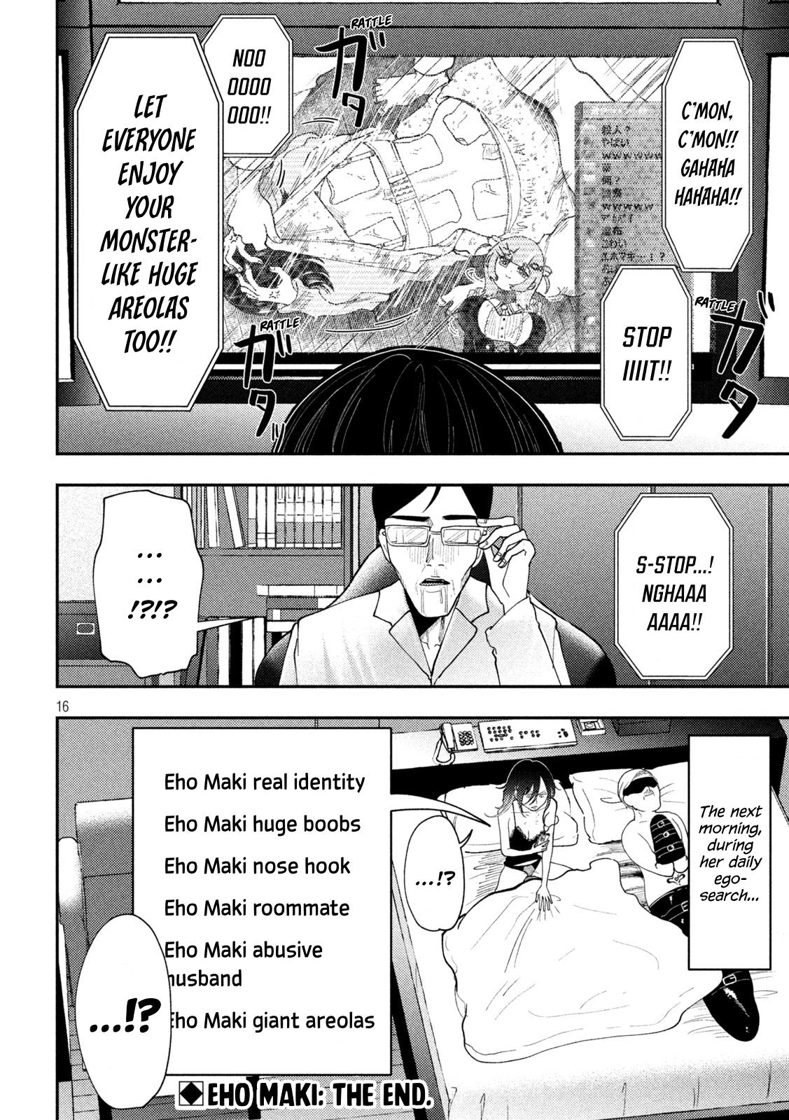 Heisei Remnant Soldier Sumire-chan Chapter 94 page 16 - Chapter 94: The Woman Who Screws Up Live