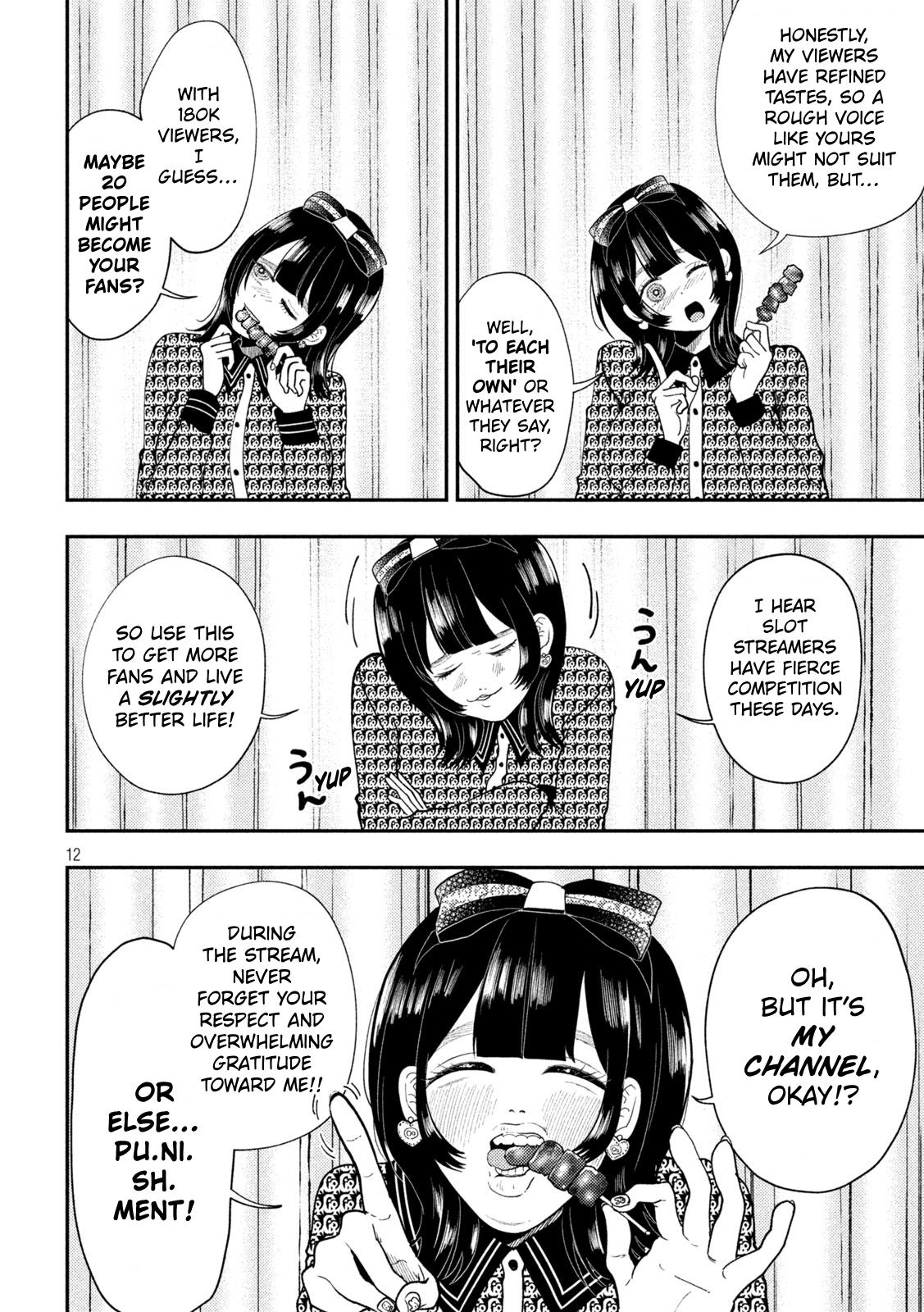 Heisei Remnant Soldier Sumire-chan Chapter 95 page 12 - Chapter 95: The Woman Who Slayed A God