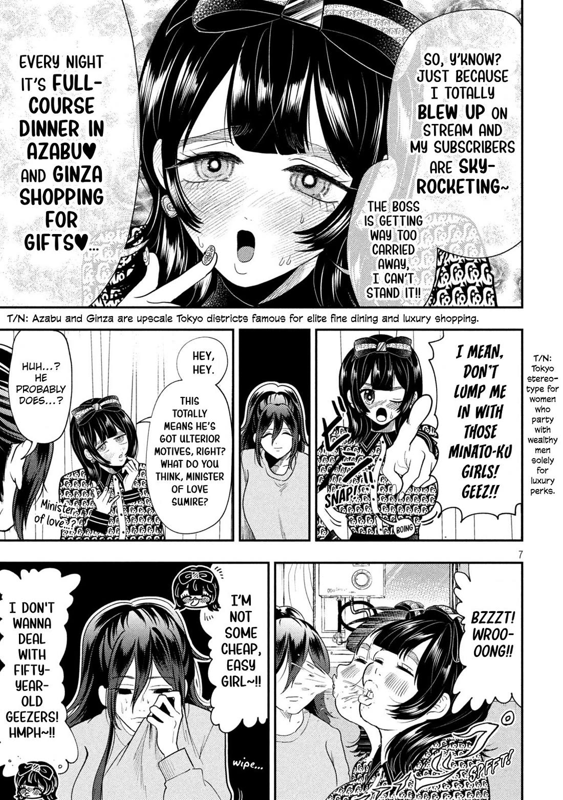 Heisei Remnant Soldier Sumire-chan Chapter 95 page 7 - Chapter 95: The Woman Who Slayed A God