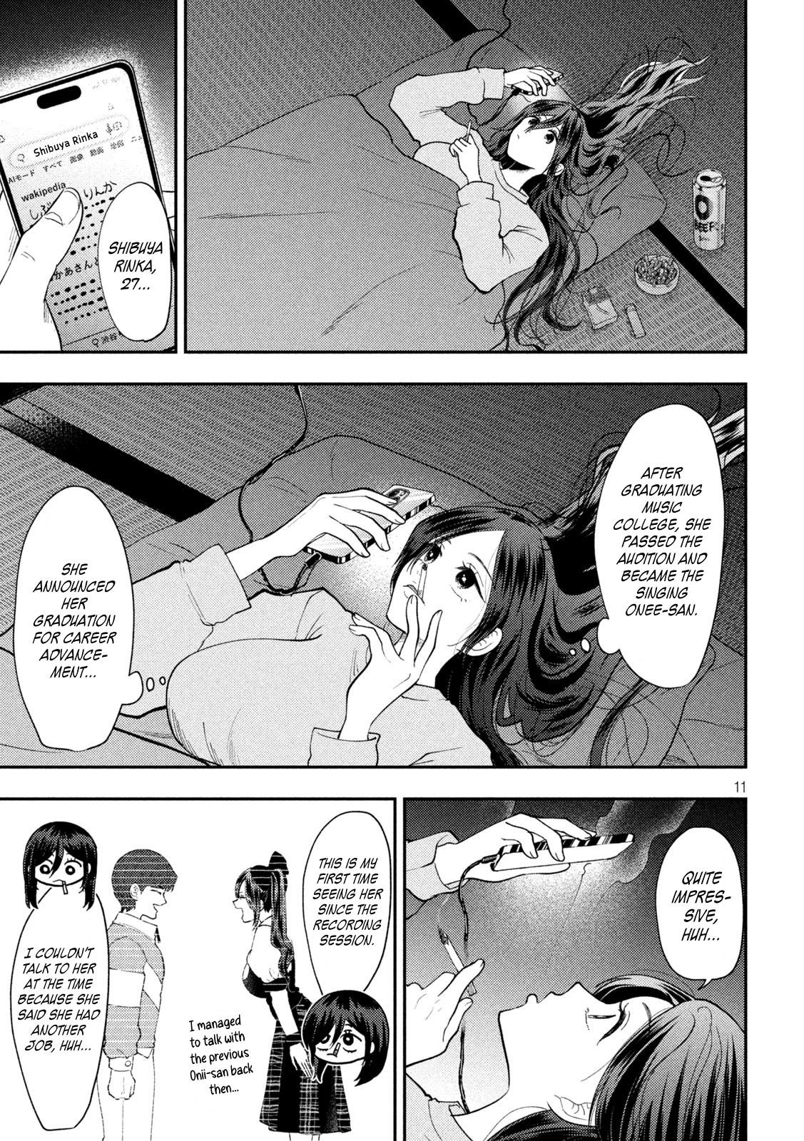 Heisei Remnant Soldier Sumire-chan Chapter 96 page 11 - Chapter 96: The Woman Who Suddenly Came to Her Senses