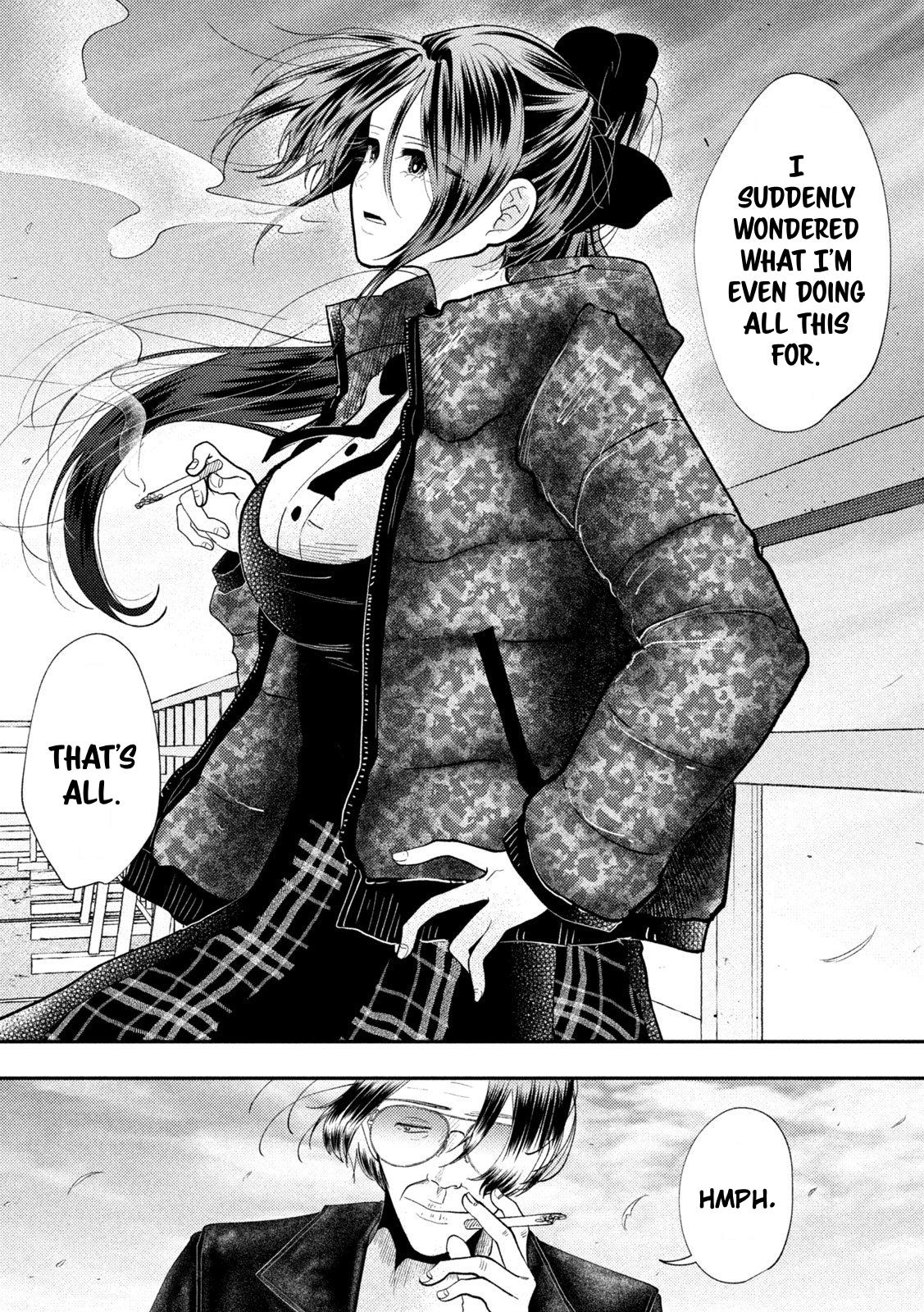Heisei Remnant Soldier Sumire-chan Chapter 96 page 7 - Chapter 96: The Woman Who Suddenly Came to Her Senses