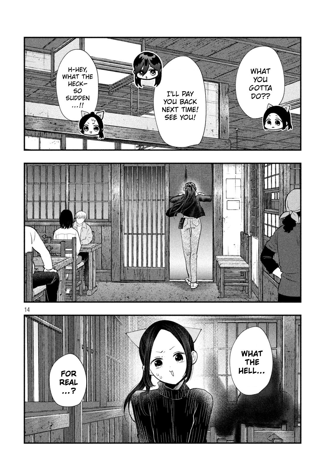 Heisei Remnant Soldier Sumire-chan Chapter 98 page 14 - Chapter 98: The Woman Who Musters Courage