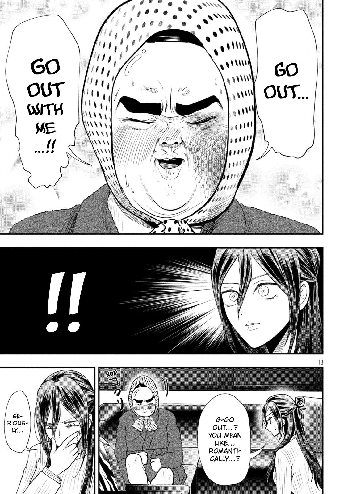 Heisei Remnant Soldier Sumire-chan Chapter 99 page 13 - Chapter 99: The Woman Who Negotiates