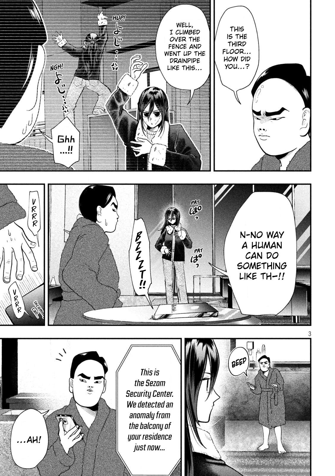Heisei Remnant Soldier Sumire-chan Chapter 99 page 3 - Chapter 99: The Woman Who Negotiates