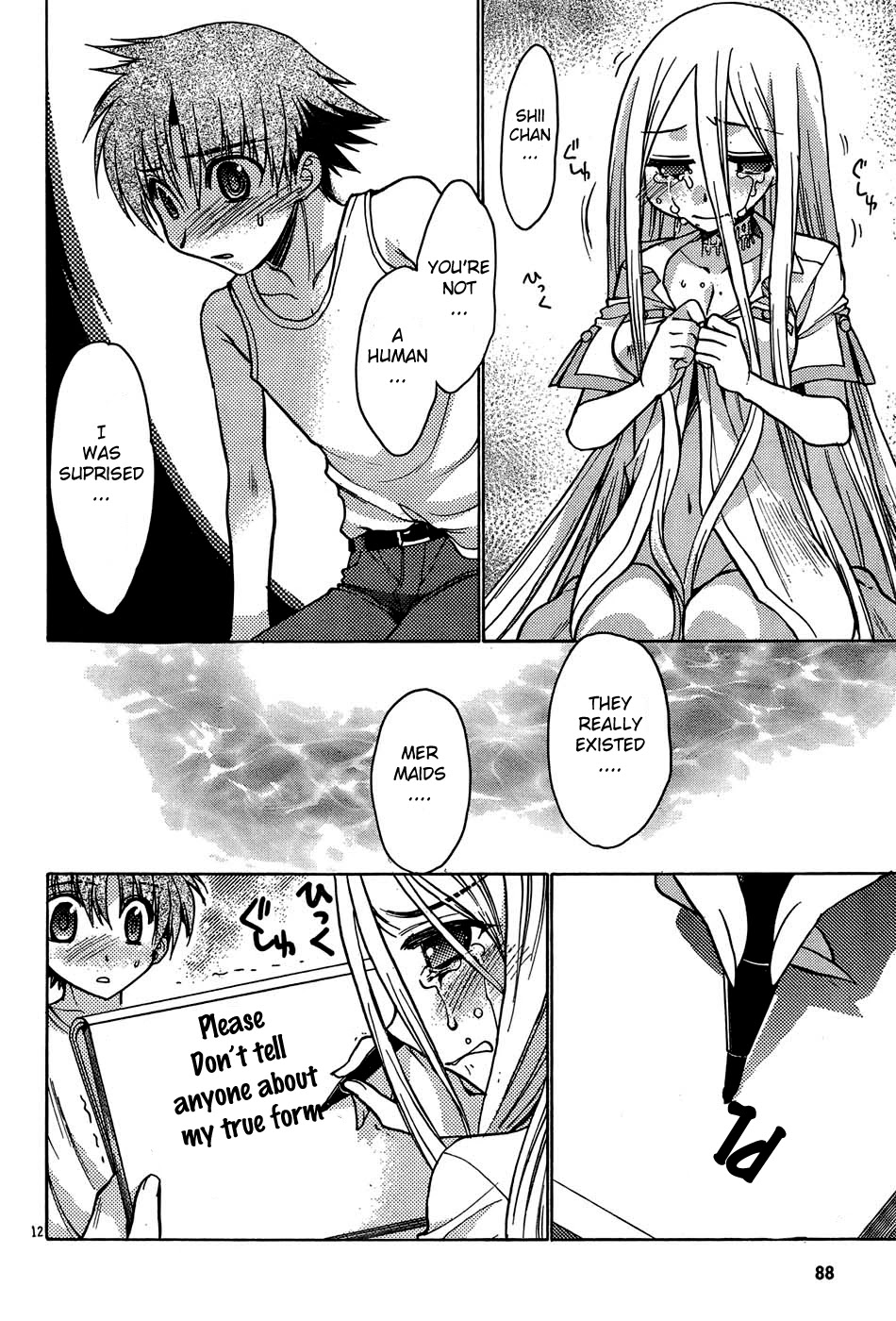 Hekikai no AiON Chapter 16 page 12 - Chapter 16: The Sea and Tears