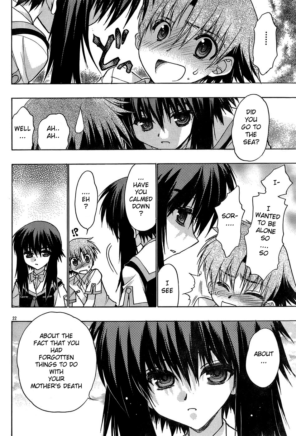 Hekikai no AiON Chapter 16 page 22 - Chapter 16: The Sea and Tears