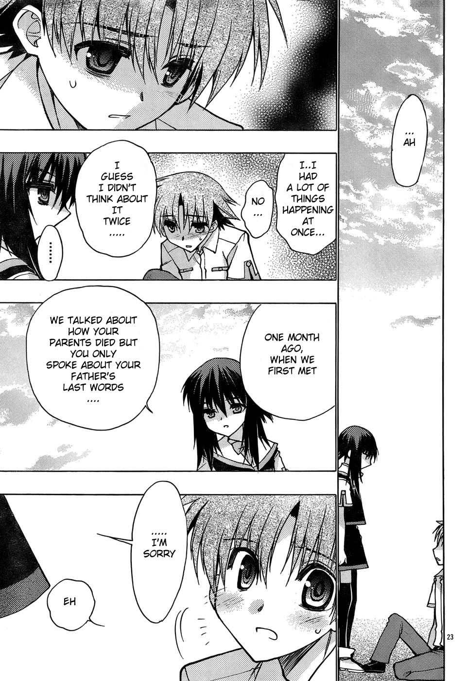 Hekikai no AiON Chapter 16 page 23 - Chapter 16: The Sea and Tears