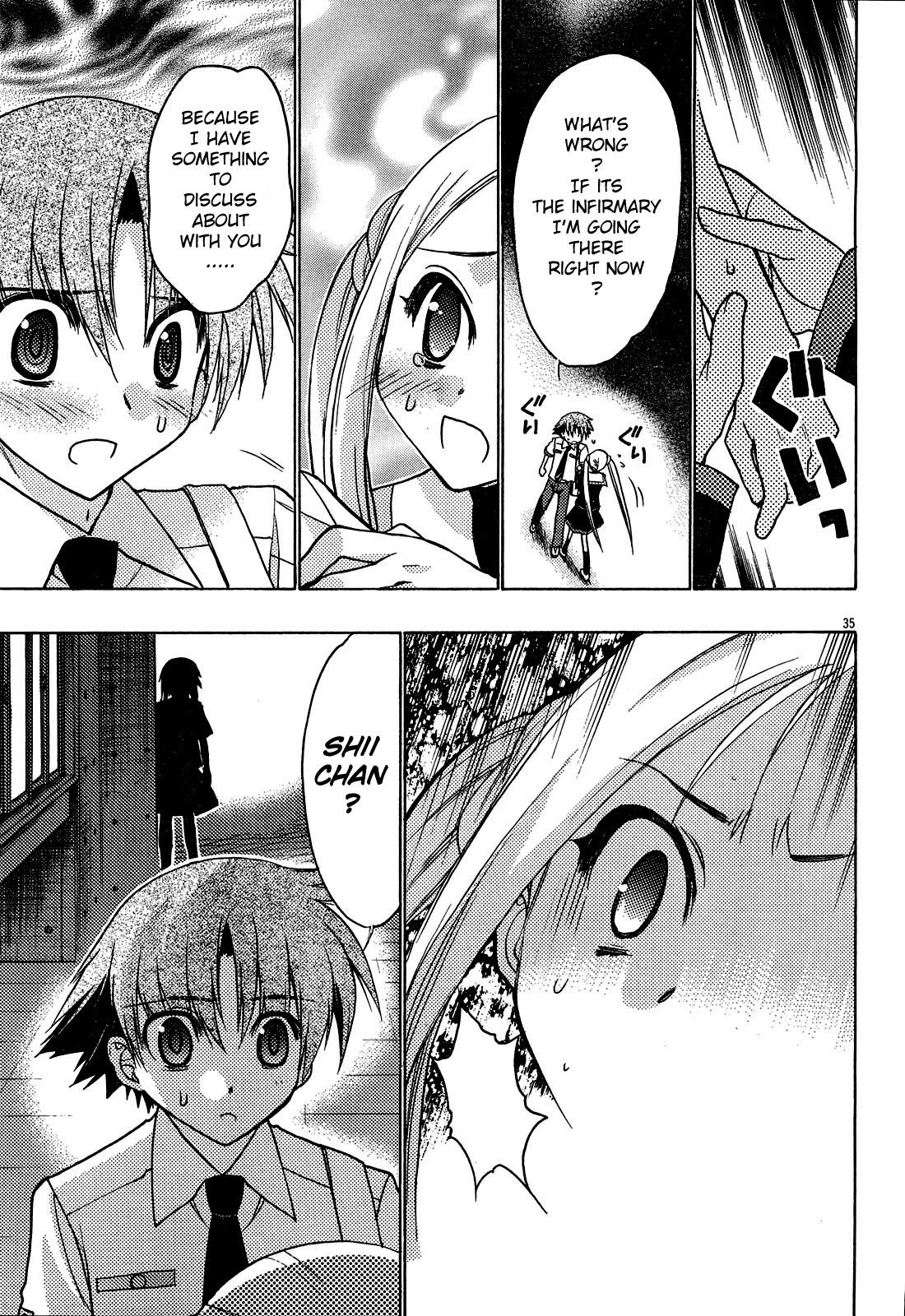 Hekikai no AiON Chapter 18 page 34 - Chapter 18: Love Triangle