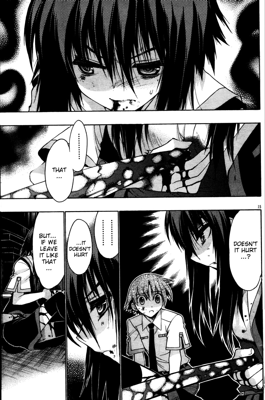 Hekikai no AiON Chapter 20 page 15 - Chapter 20: The Pierced Relationship