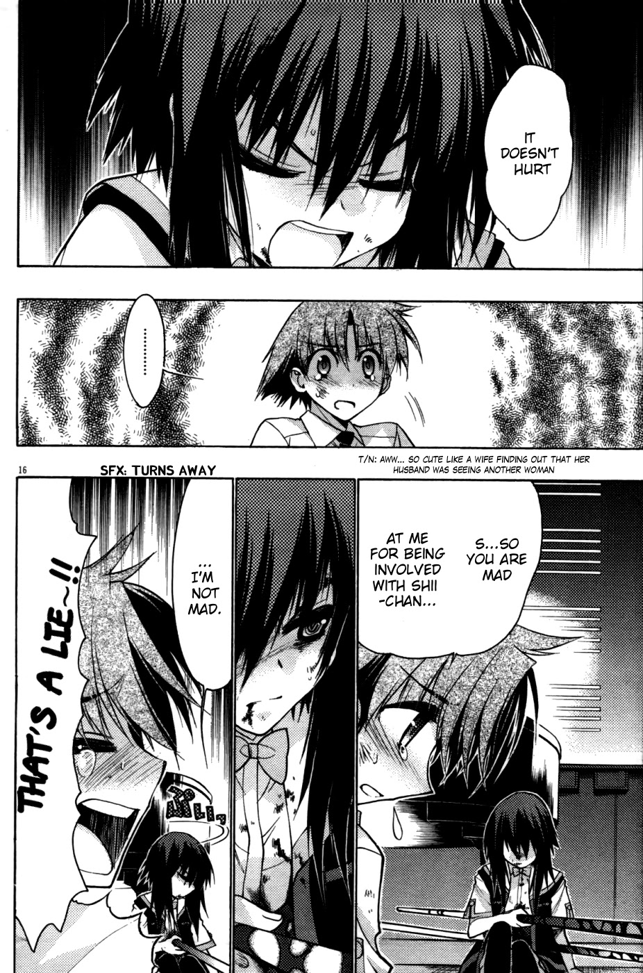Hekikai no AiON Chapter 20 page 16 - Chapter 20: The Pierced Relationship