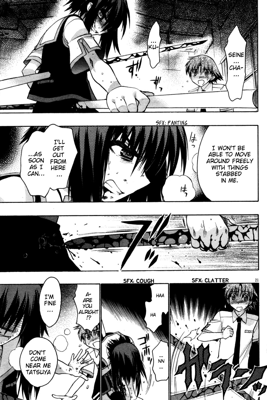 Hekikai no AiON Chapter 20 page 21 - Chapter 20: The Pierced Relationship