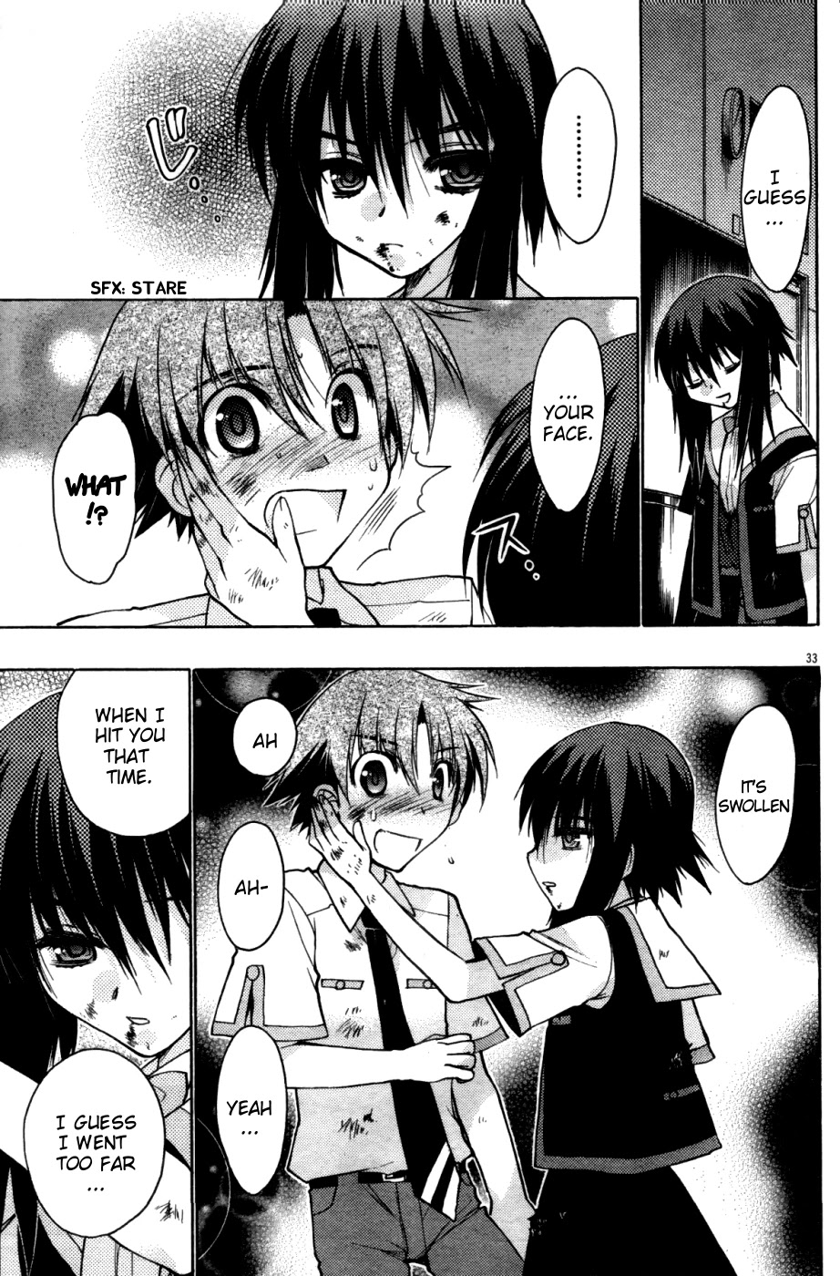 Hekikai no AiON Chapter 20 page 33 - Chapter 20: The Pierced Relationship