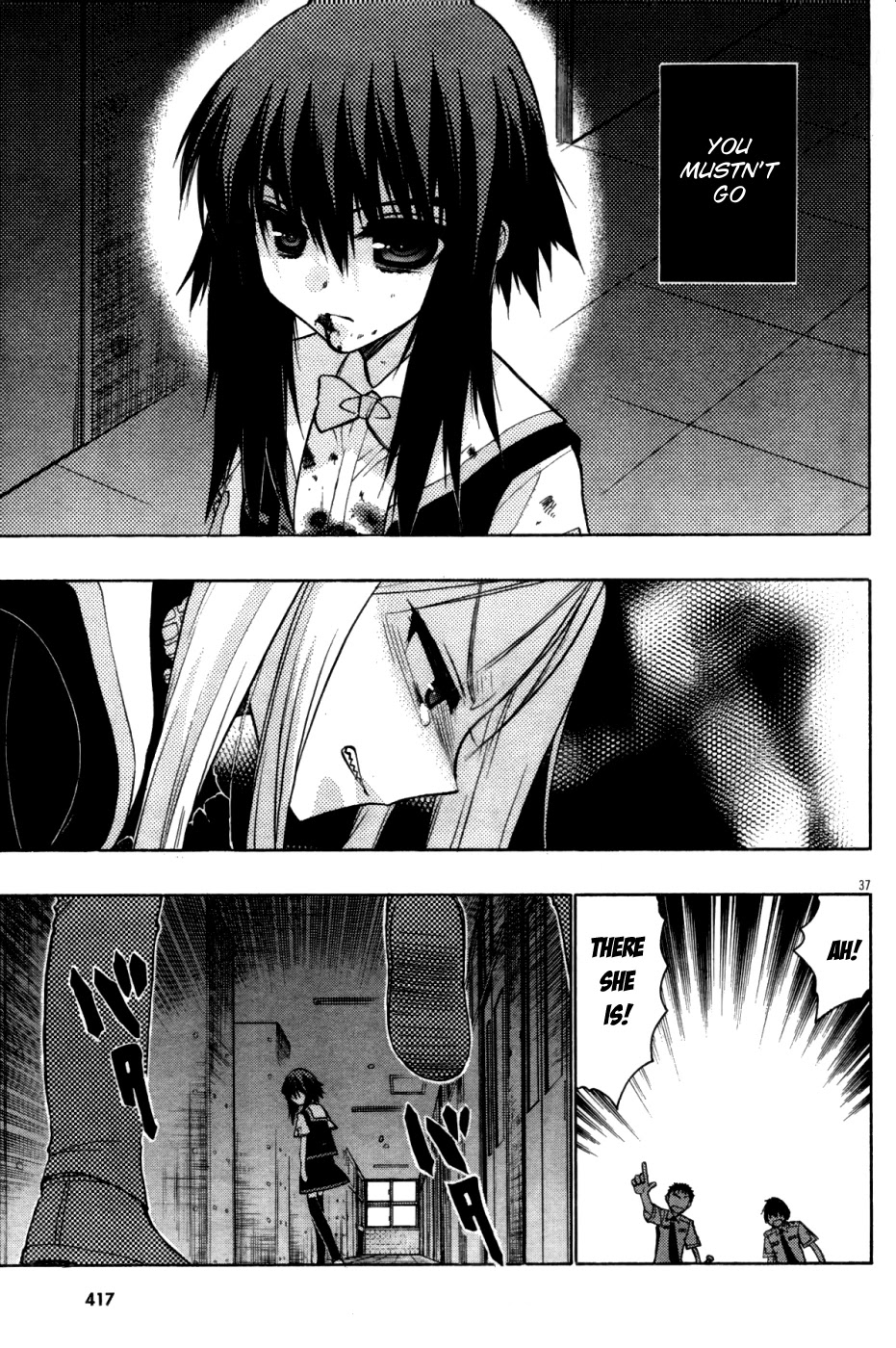 Hekikai no AiON Chapter 20 page 37 - Chapter 20: The Pierced Relationship