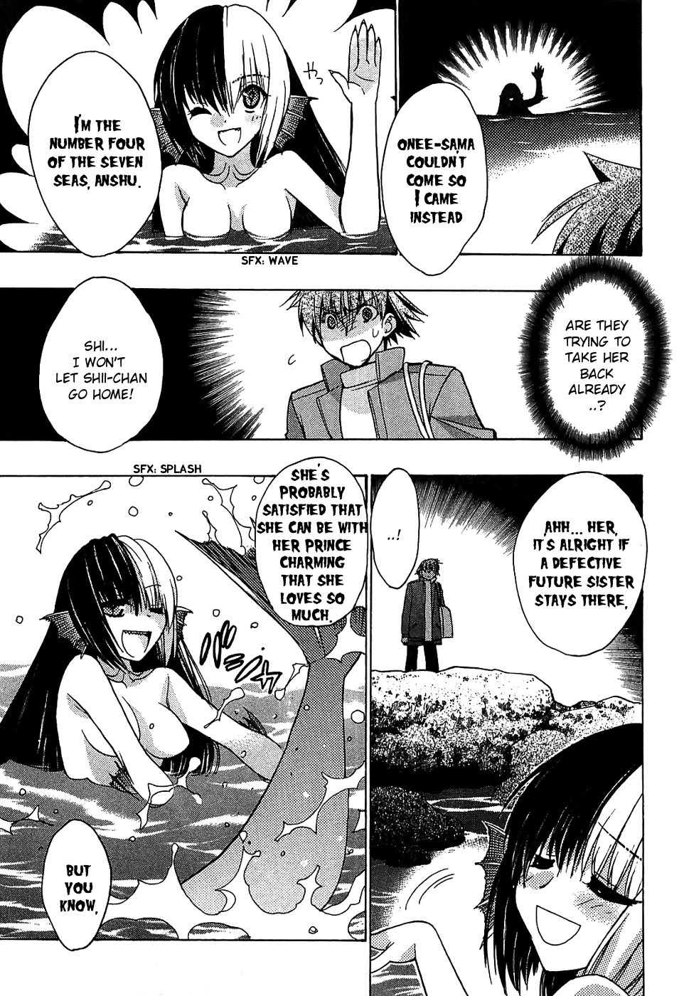 Hekikai no AiON Chapter 32 page 35 - Chapter 32: Runaway Mermaid