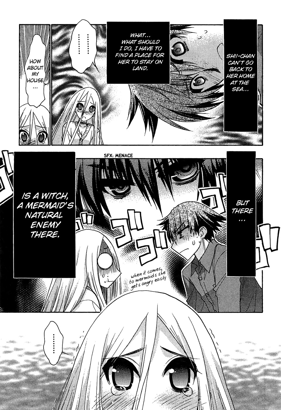Hekikai no AiON Chapter 32 page 7 - Chapter 32: Runaway Mermaid