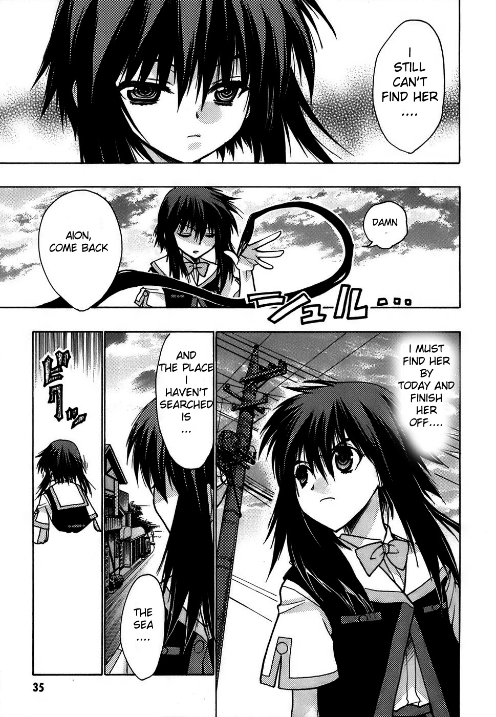 Hekikai no AiON Chapter 9 page 36 - Chapter 9: How To Put It On