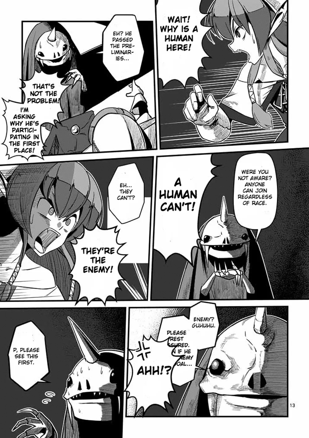 Helck Chapter 1 page 12 - Chapter 1: Hero Helck
