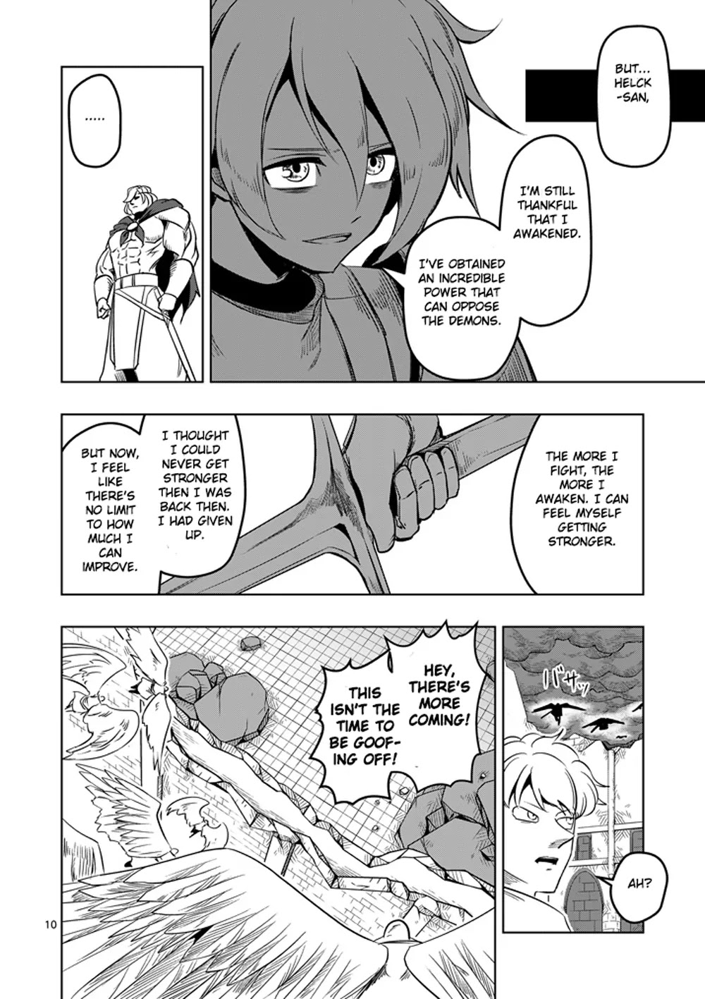 Helck Chapter 10 page 10 - Chapter 10: Shock