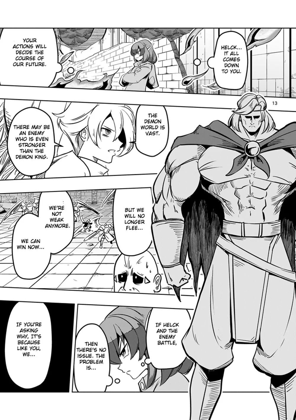 Helck Chapter 10 page 13 - Chapter 10: Shock