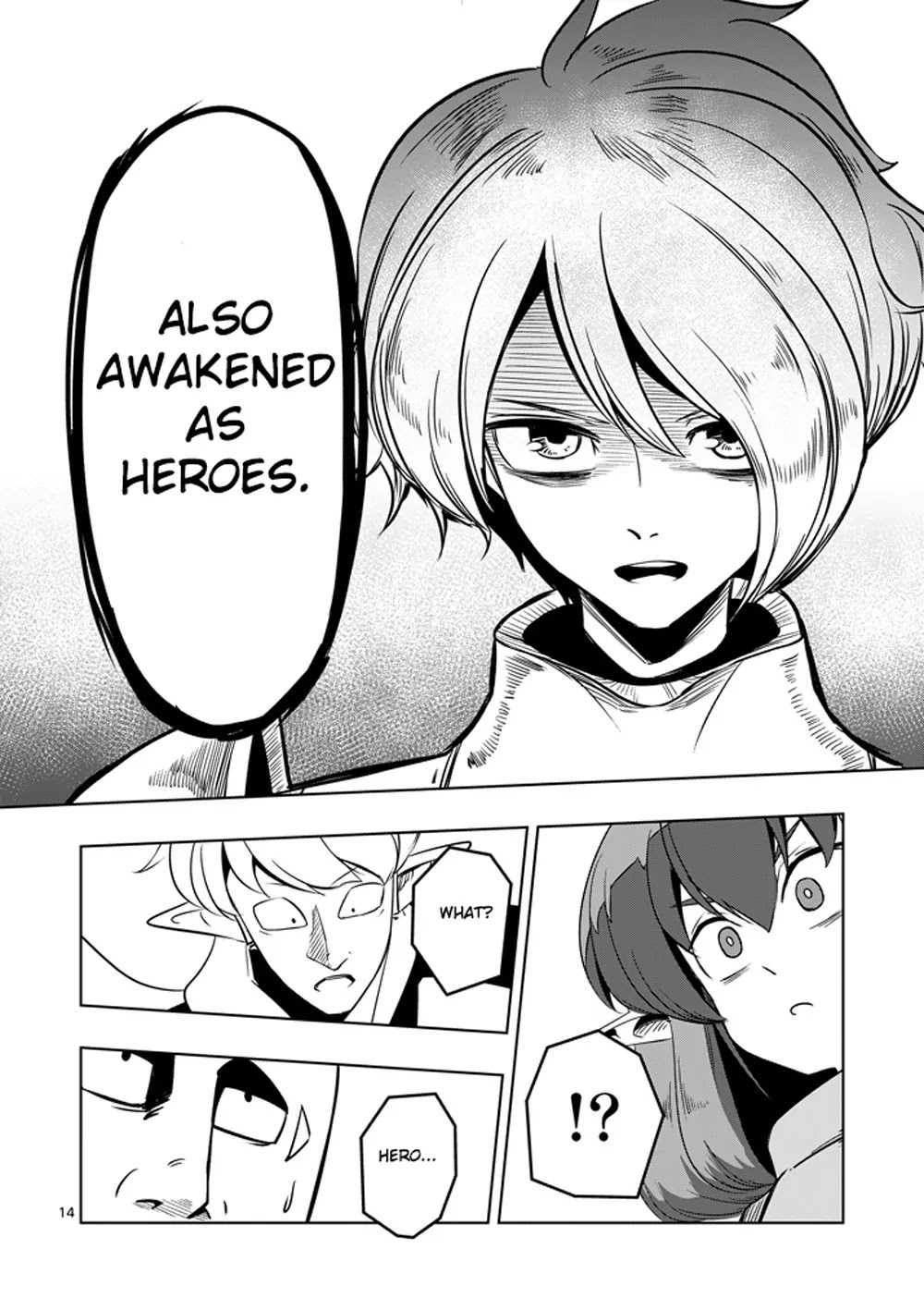Helck Chapter 10 page 14 - Chapter 10: Shock