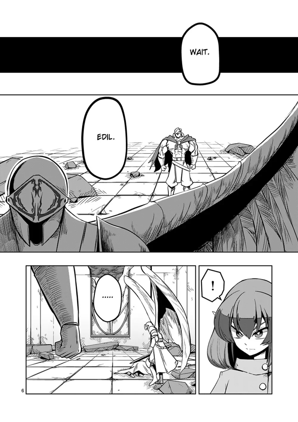 Helck Chapter 10 page 6 - Chapter 10: Shock