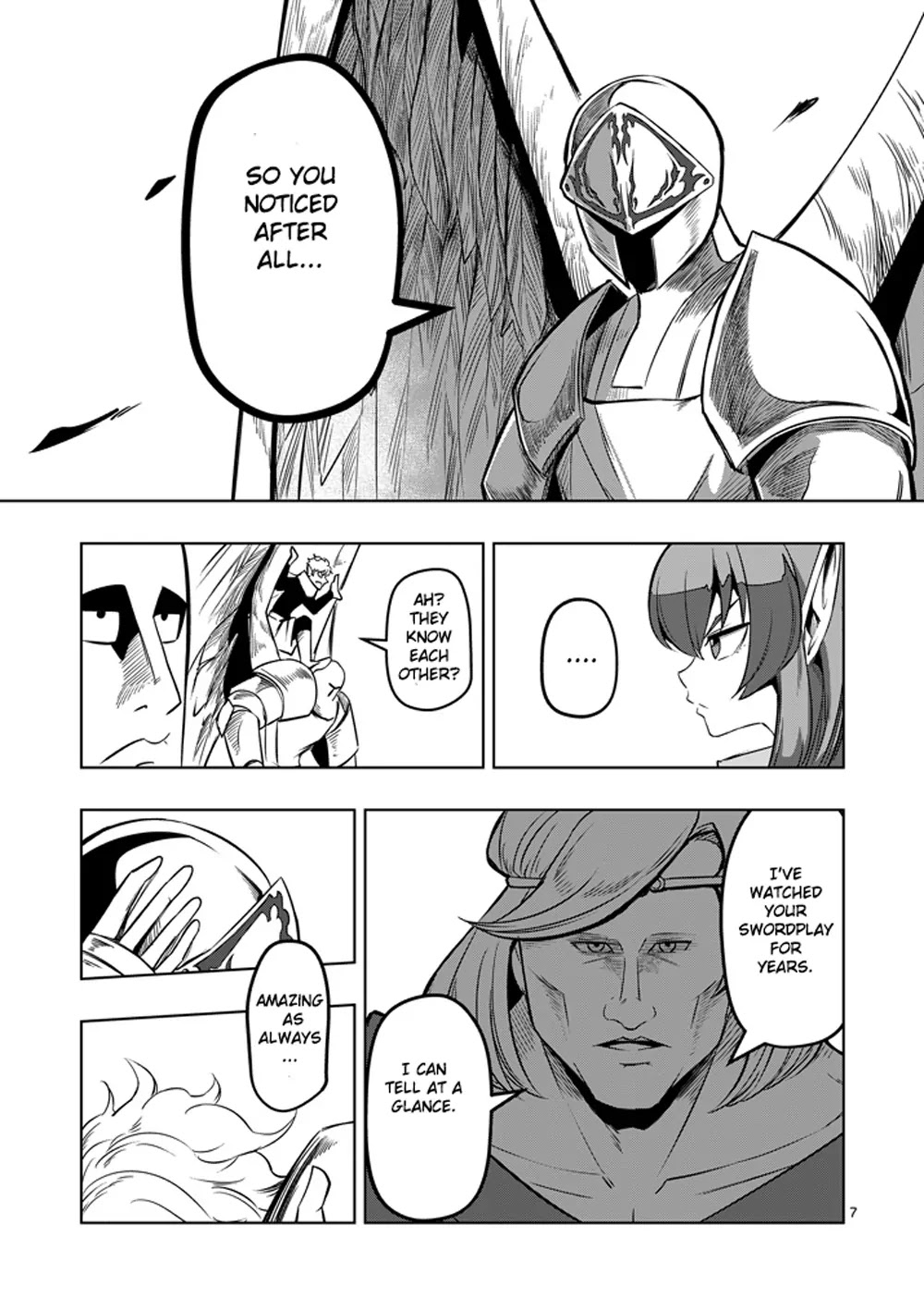 Helck Chapter 10 page 7 - Chapter 10: Shock