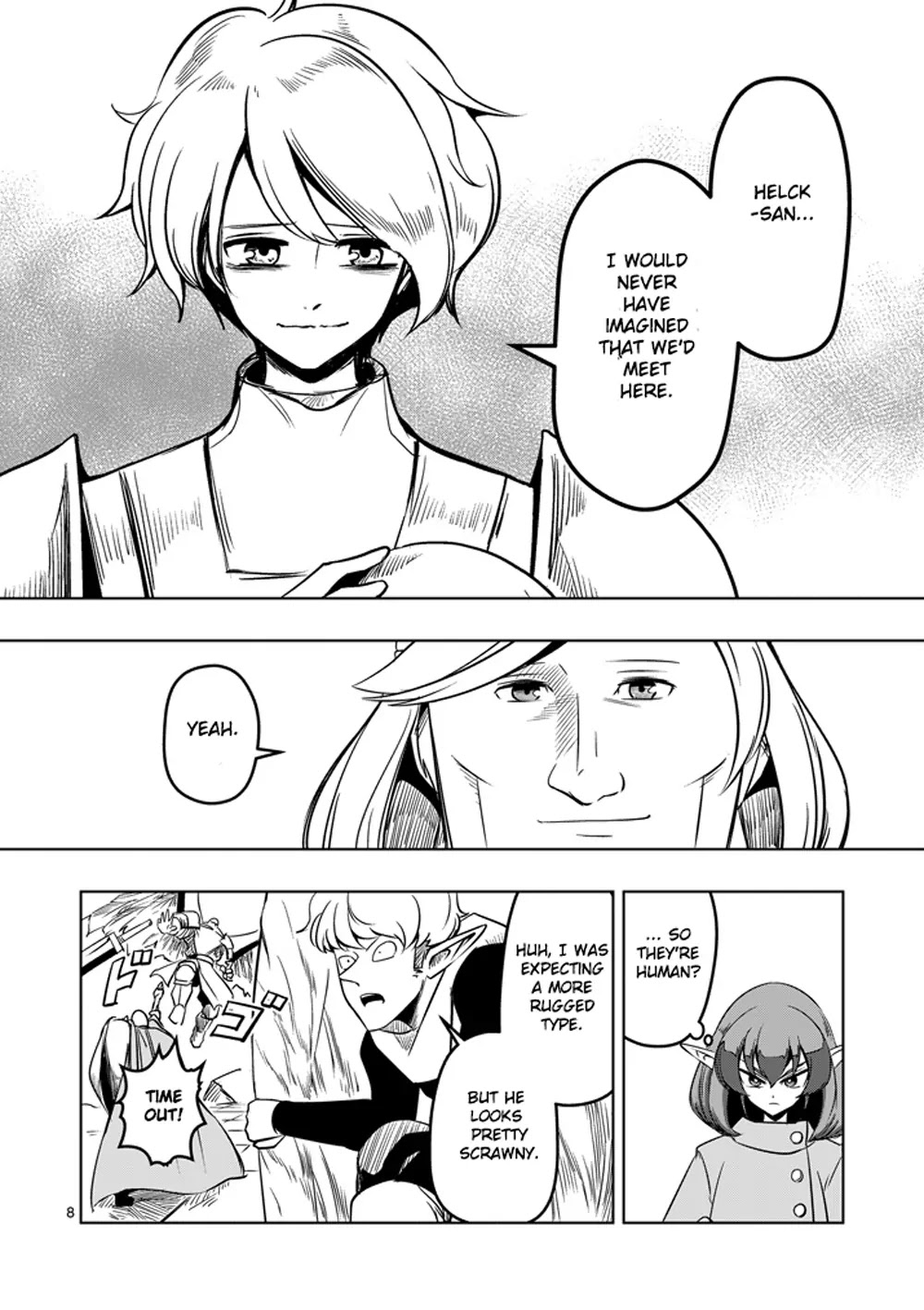 Helck Chapter 10 page 8 - Chapter 10: Shock