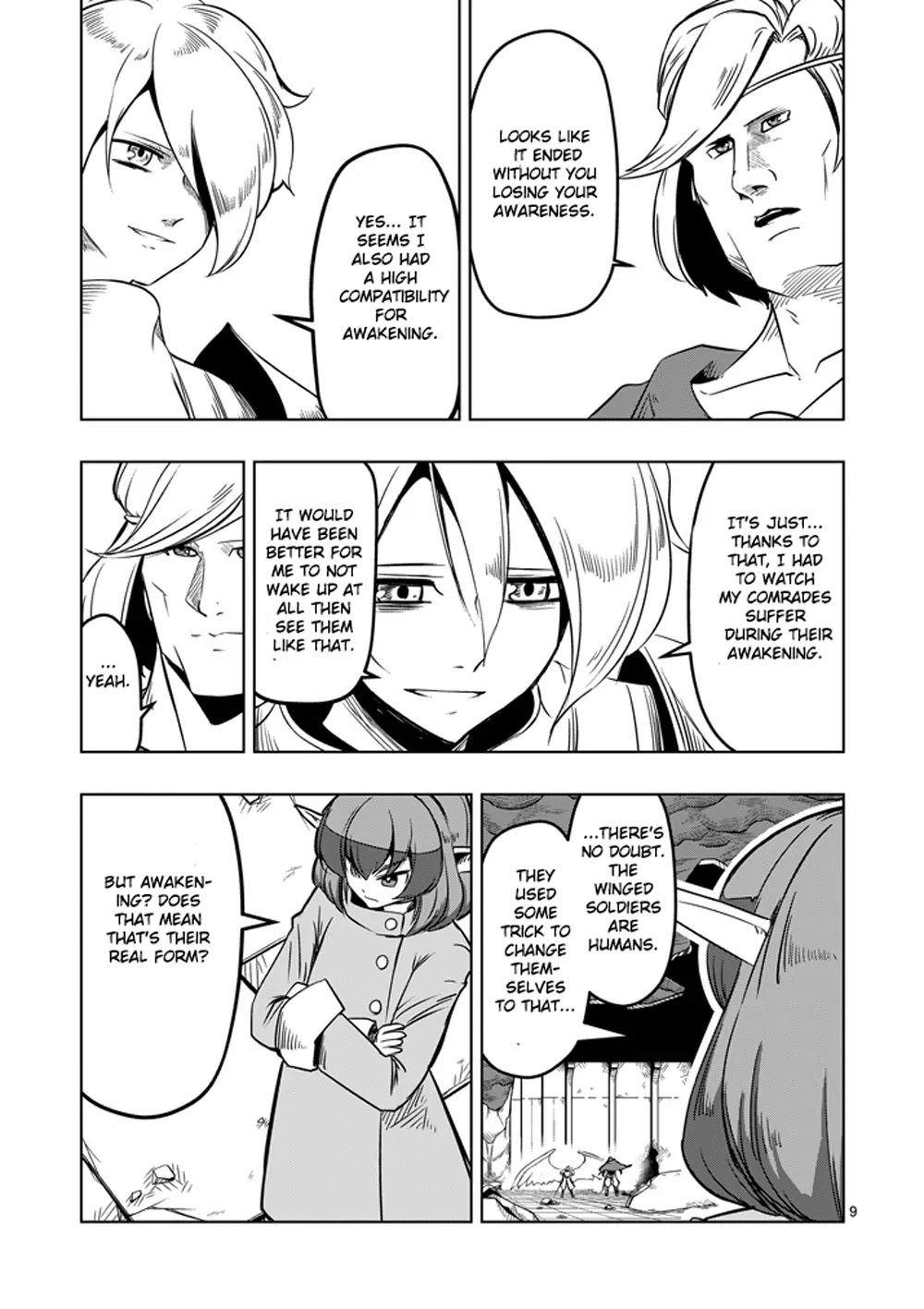 Helck Chapter 10 page 9 - Chapter 10: Shock