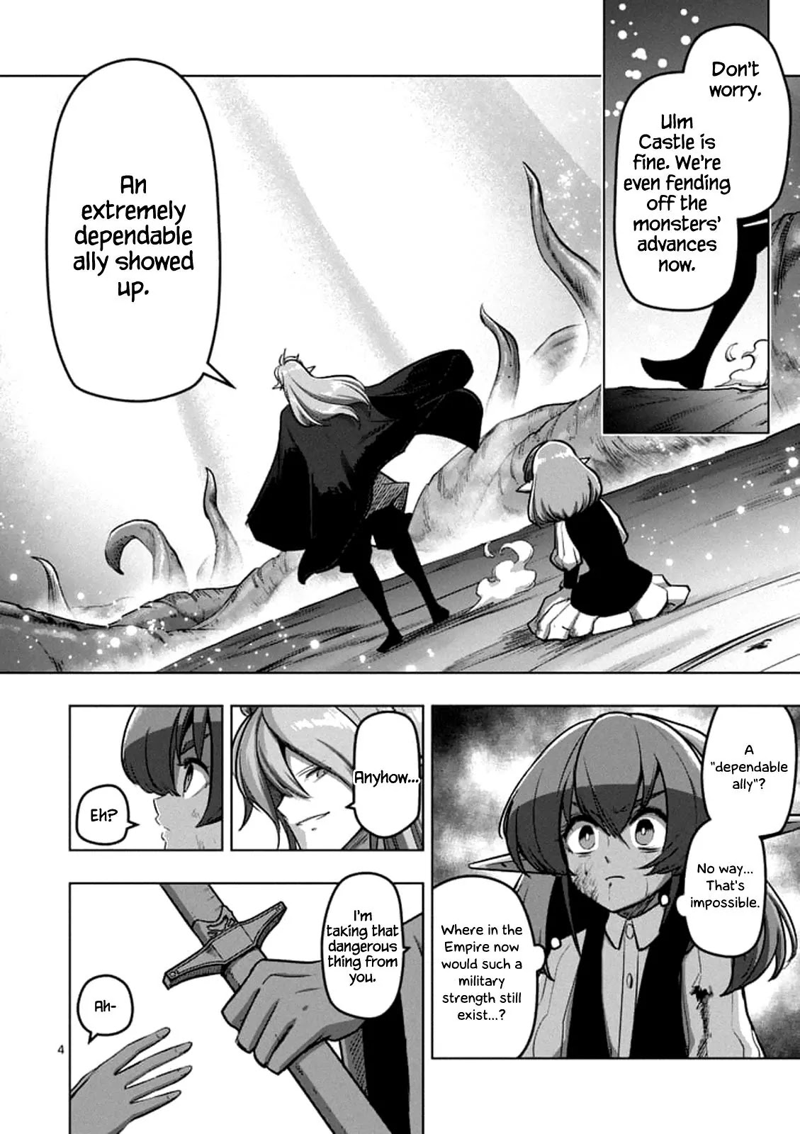 Helck Chapter 100.1 page 4 - Chapter 100.1: Message