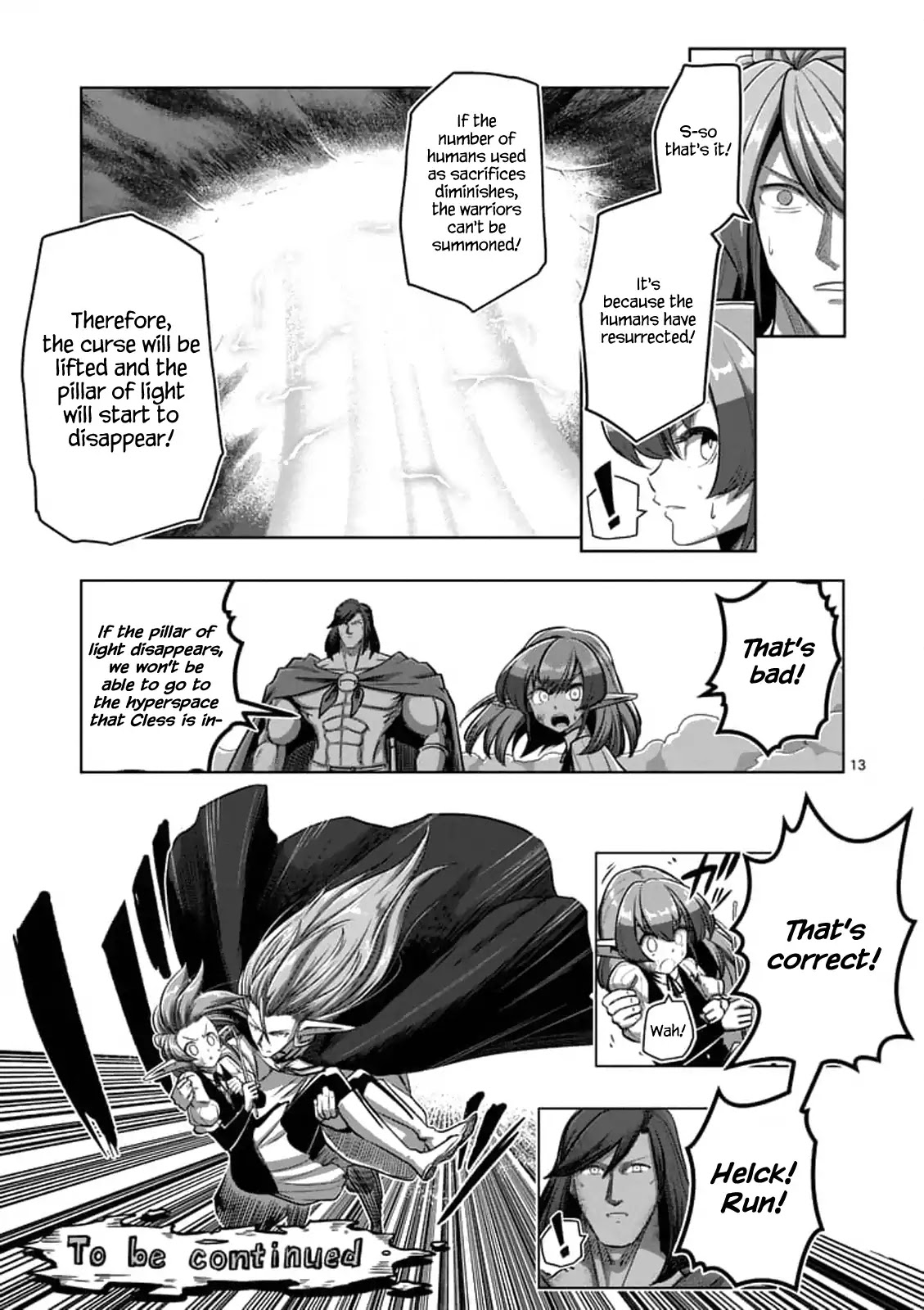 Helck Chapter 103.1 page 14 - Chapter 103.1: Into the Light