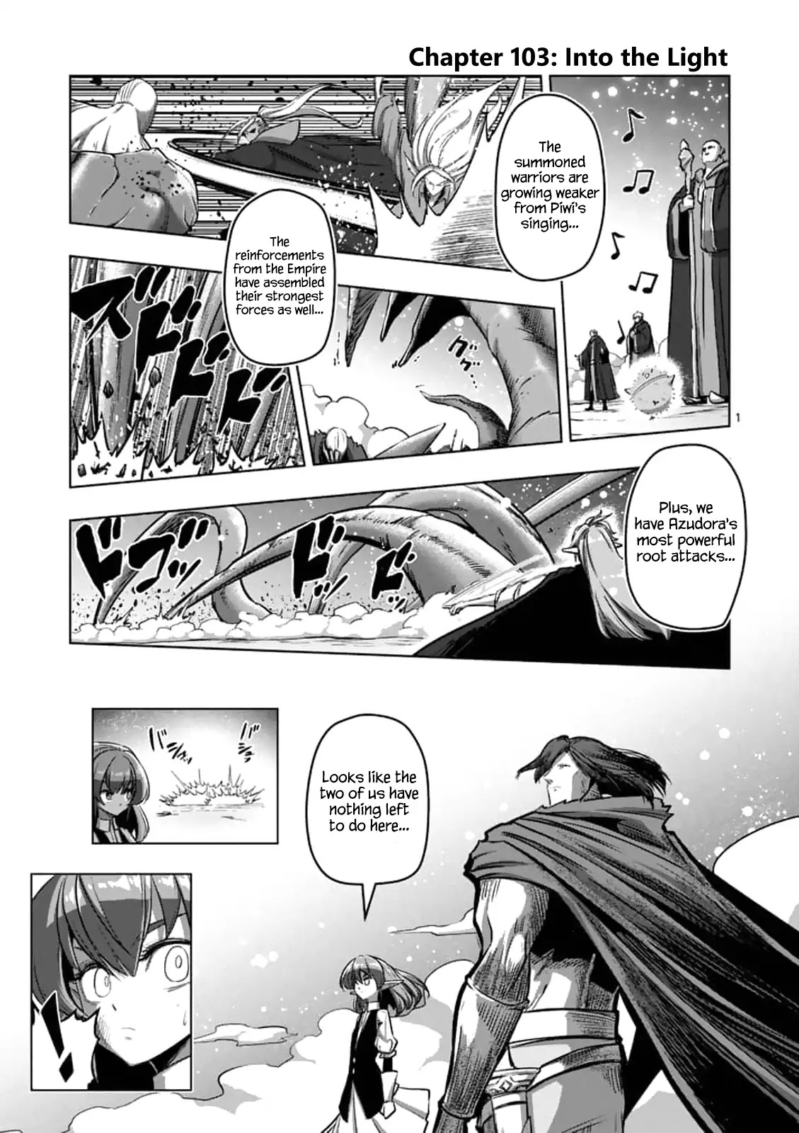 Helck Chapter 103.1 page 2 - Chapter 103.1: Into the Light