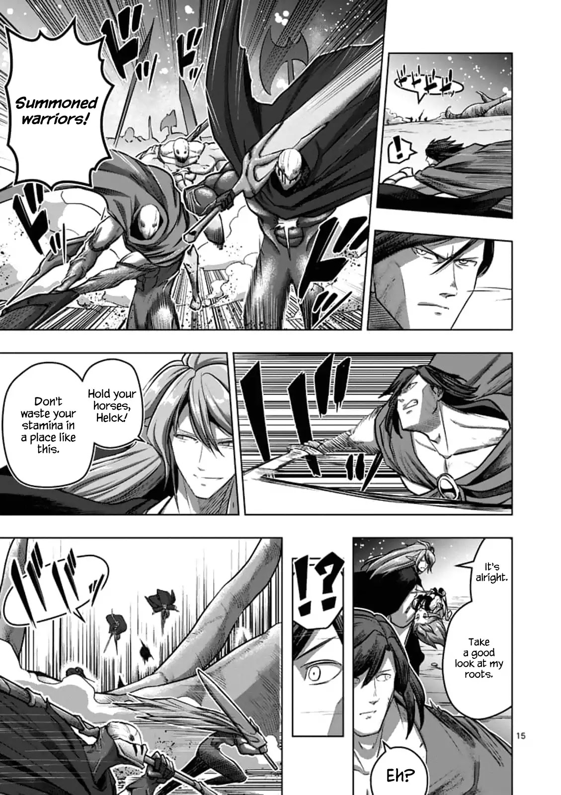 Helck Chapter 103.2 page 2 - Chapter 103.2: Into the Light (2)