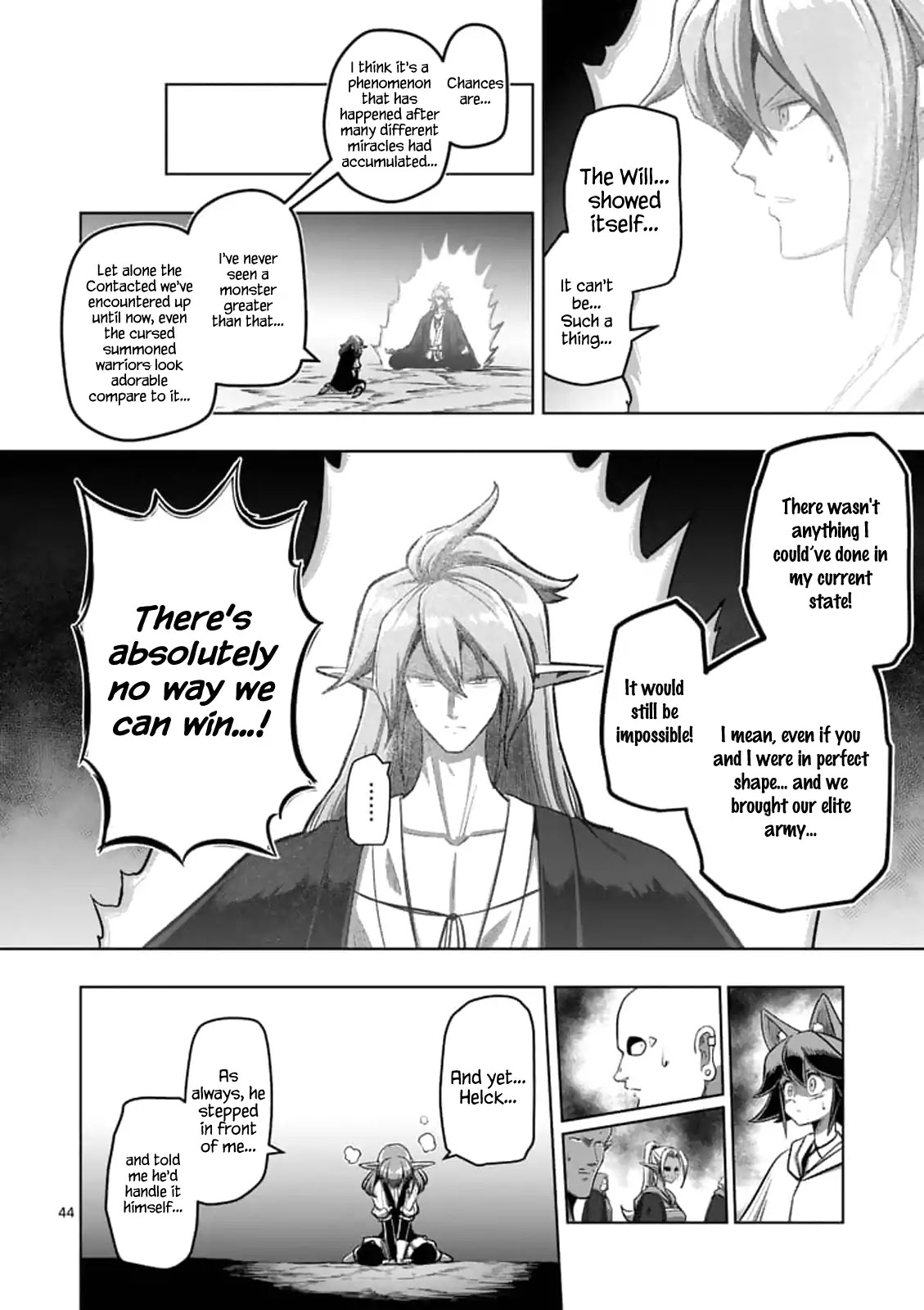 Helck Chapter 104.4 page 2 - Chapter 104.4: The Will of the World (4)