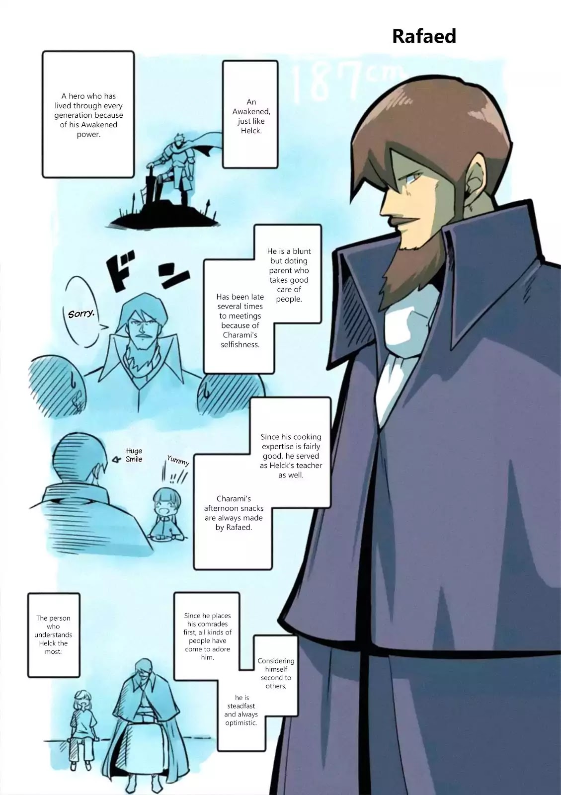 Helck Chapter 104.5 page 6 - Chapter 104.5: Character Profiles (2)